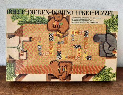Dolle Dieren Domino Pret Puzzel Clipper, Kinderen en Baby's, Speelgoed | Educatief en Creatief, Zo goed als nieuw, Ophalen of Verzenden