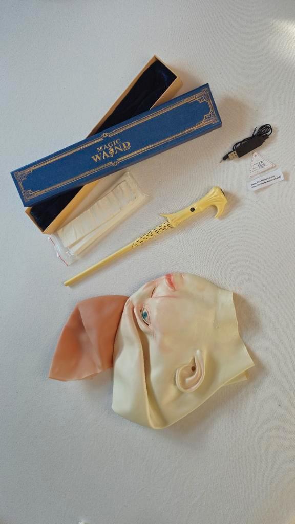 Voldemort vuurspuwende toverstaf en maskers, Kleding | Heren, Carnavalskleding en Feestkleding, Overige maten, Ophalen of Verzenden