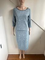 Vanilia set van rok en top maat 40 mint groen zwart, Maat 38/40 (M), Kostuum of Pak, Blauw, Vanilia