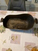 Gietijzeren kolenbak 58 br. 28 br.18 cm hoog., Antiek en Kunst, Ophalen of Verzenden
