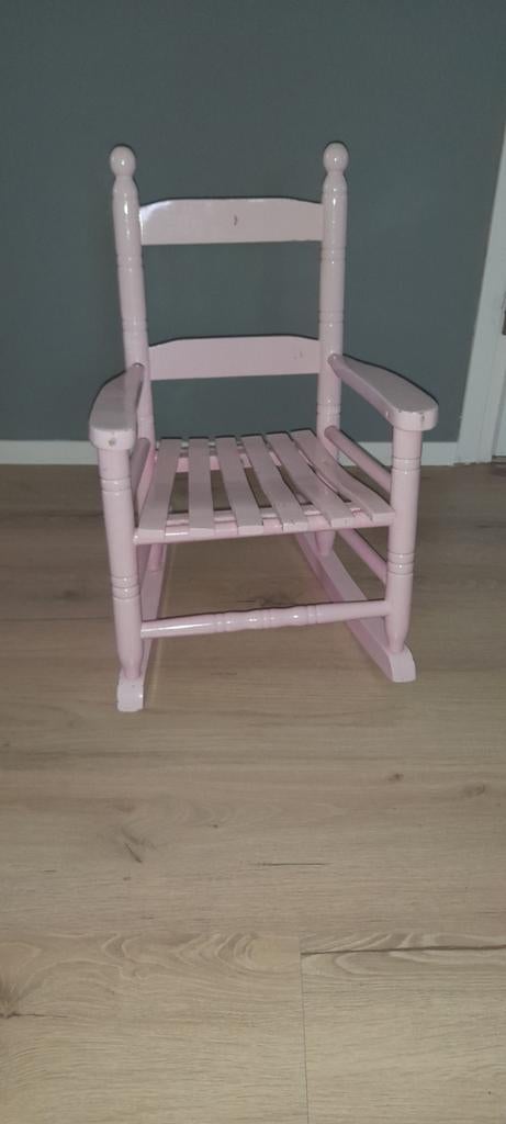 Houten kinder schommelstoel, Ophalen, Stoel(en)