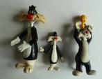 Warner Bros Silvester Tweety 3 x 2 R.Dakin & Co 1976, Verzenden, Gebruikt, Actiefiguur of Pop