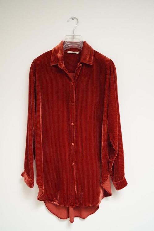 MES DEMOISELLES Blouse Maat 36, Kleding | Dames, Blouses en Tunieken, Zo goed als nieuw, Maat 36 (S), Rood, Verzenden
