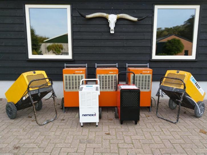 Bouwdroger / Bouw Droger / Ontvochtiger / Huren / Te Huur, Doe-het-zelf en Verbouw, Ventilatie en Afzuiging, Zo goed als nieuw