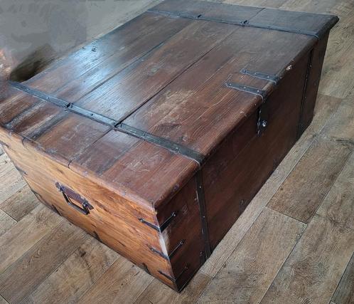 Salontafel , kist met opbergruimte, Huis en Inrichting, Woonaccessoires | Kisten, Gebruikt, Minder dan 50 cm, 75 tot 100 cm, 100 tot 150 cm