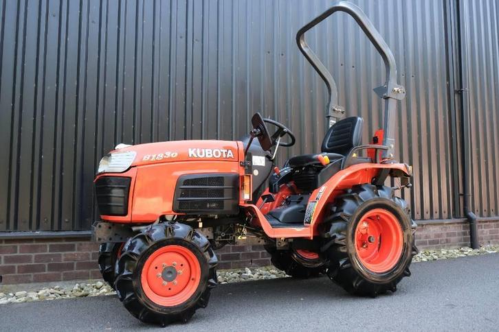 Kubota B1830 4WD minitractor 18pk | kenteken | 871h, Zakelijke goederen, Agrarisch | Tractoren, tot 2500, Overige merken, tot 80 Pk