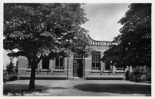 (378-332-039) Midwolda Chr Nat School, Verzamelen, Ansichtkaarten | Nederland, Groningen, Verzenden