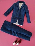 Barbie vintage Ken doll Blauw Pak 60 Mattel met label, Ophalen of Verzenden, Gebruikt, Barbie