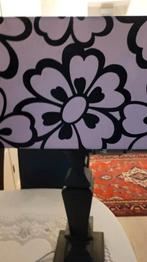 Mooie lamp,poot zwart hoog 73 kap breed 40 kap hoog 25., Zwart, Rond, Ophalen of Verzenden, Zo goed als nieuw