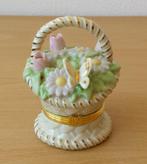 Trinket Box / Snuisterijdoosje Basket of Blossoms - Lenox, Ophalen of Verzenden