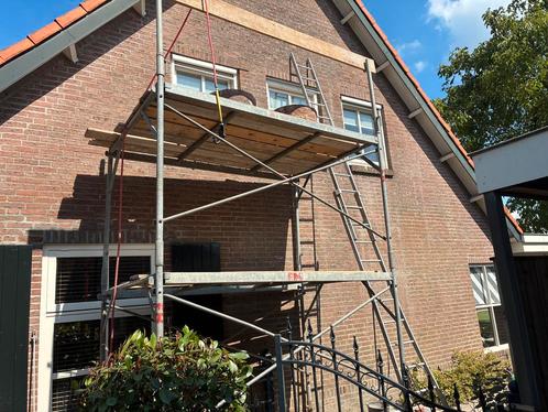 Te koop stapel steiger, Doe-het-zelf en Verbouw, Steigers, Zo goed als nieuw, Rolsteiger of Kamersteiger, Ophalen of Verzenden