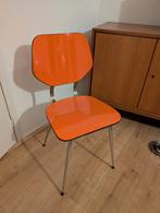 Retro Formica Stoel met Bloemenmotief, Huis en Inrichting, Ophalen, Gebruikt, Overige kleuren, Eén