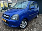 Opel Agila 1.2-16V Maxx (bj 2004), Auto's, Opel, Gebruikt, Blauw, Origineel Nederlands, Handgeschakeld