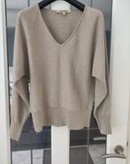 Natan Beige Glitter Trui Vleermuismouwen Maat 38, Maat 38/40 (M), Beige, Ophalen of Verzenden, Gedragen
