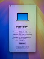 MacBook Pro 2018 i7 -16gb -512gb SSD -13inch - webcam defect, MacBook Pro, Apple, 2 tot 3 Ghz, 13 inch
