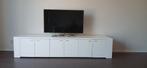 Modern wit tv-meubel van Goossens, Overige materialen, Ophalen of Verzenden, 200 cm of meer, Modern