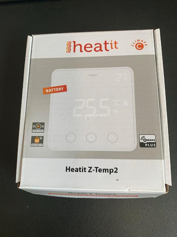 Heatit Z-Temp2 Thermostaat, Doe-het-zelf en Verbouw, Thermostaten, Gebruikt, Slimme thermostaat, Ophalen of Verzenden