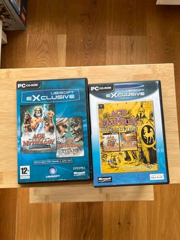 Age of Mythology + Age of Empires PC Games (Dutch) beschikbaar voor biedingen