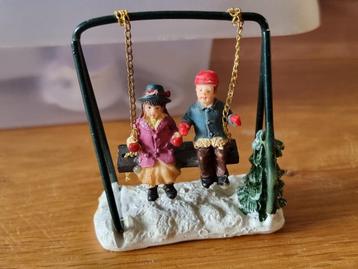 Kerstdorp: diverse figuurtjes beschikbaar voor biedingen