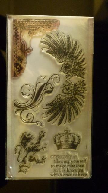 Tim Holtz clear stamps 3 beschikbaar voor biedingen