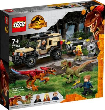 Lego 76951 - Jurassic World - Pyroraptor & Dilophosaurus beschikbaar voor biedingen