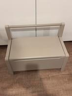 Speelgoed opbergbankje opbergkist H&M beige, Ophalen, Gebruikt, Minder dan 50 cm