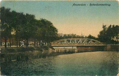 (304-009-007) Amsterdam Rotterdammerbrug, Verzamelen, Ansichtkaarten | Nederland, Noord-Holland, Verzenden