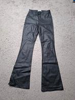 Nieuw coating flare pijp broek maat S/30, Only, Zwart, Nieuw, Ophalen of Verzenden
