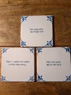 Tegels afkomstig van Atelier Yvonne Rehorst, Keramiek, Overige typen, Nieuw, Minder dan 20 cm