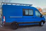Ford Transit dubbele cabine, Auto's, Bestelauto's, Stof, 1995 cc, 4 cilinders, Blauw