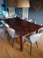 Grote eettafel, heeft alleen een verfje nodig, Huis en Inrichting, Tafels | Eettafels, Ophalen, Gebruikt, 50 tot 100 cm, Vijf personen of meer