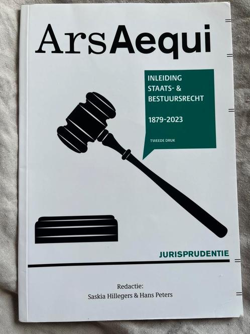 Jurisprudentie Inleiding Staats- en bestuursrecht 1879-2023, Boeken, Studieboeken en Cursussen, Zo goed als nieuw, Ophalen of Verzenden