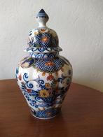 Makkum Tichelaar Delft Polychrome Large Ginger Jar Vase ., Ophalen of Verzenden