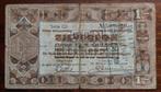 1 gulden 1938 Buiten omloop in kastje, Postzegels en Munten, Bankbiljetten | Nederland, Los biljet, 1 gulden, Verzenden
