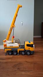Bruder Liebherr Hijskraan met geluid. Nette staat, Kinderen en Baby's, Speelgoed | Speelgoedvoertuigen, Ophalen, Zo goed als nieuw