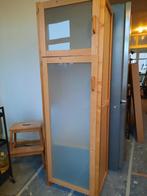 Lundia kast met matglazen deuren 169x54x40 cm, Ophalen, Gebruikt, 25 tot 50 cm, 200 cm of meer