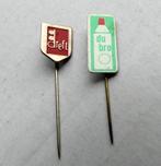 Dreft en Dubro speldjes oud speldje 2x afwasmiddel, Verzamelen, Speldjes, Pins en Buttons, Ophalen of Verzenden, Gebruikt, Merk