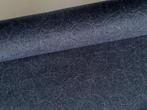 STOF VOOR DESIGN: Zeer luxe meubelstof Gabriel Luna Fleur, Wol, Blauw, 120 cm of meer, Ophalen of Verzenden