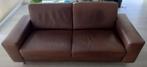 Lederen 2.5-zits bank, Huis en Inrichting, Banken | Bankstellen, Ophalen, Gebruikt, 150 tot 200 cm, Tweepersoons