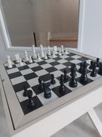 Schaakbord / Backgammon Tafel, Hobby en Vrije tijd, Gezelschapsspellen | Bordspellen, Een of twee spelers, Ophalen of Verzenden