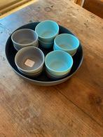 Leuk schalen set  Royalvkb buiten servies, Ophalen of Verzenden, Overige stijlen, Glas, Schaal of Schalen