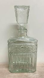 Handgeblazen Karaf voor sterke drank, Gebruikt, Overige typen, Ophalen of Verzenden, Glas