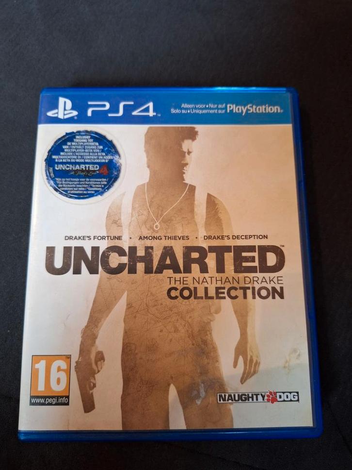 Uncharted: The Nathan Drake Collection - PS4, Spelcomputers en Games, Games | Sony PlayStation 4, Gebruikt, Avontuur en Actie