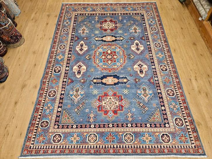 Handgeknoopt oosters tapijt kazak 248x172, Huis en Inrichting, Stoffering | Tapijten en Kleden, Nieuw, 150 tot 200 cm, 200 cm of meer