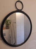 Stunning cane black circle mirrors (set of 2), Huis en Inrichting, Minder dan 100 cm, Minder dan 50 cm, Rond, Zo goed als nieuw