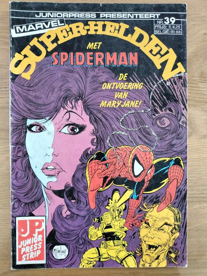 Superhelden #39 (NL), Boeken, Strips | Comics, Zo goed als nieuw, Eén comic, Europa, Ophalen of Verzenden