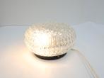 Vintage plafondlamp glas, Niet bekend, Ophalen of Verzenden, Glas, Niet bekend