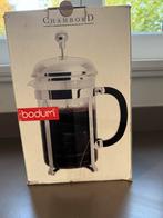 Zilver vintage Bodum cafetière, Huis en Inrichting, Keuken | Servies, Gebruikt, Overige typen, Ophalen of Verzenden, Glas