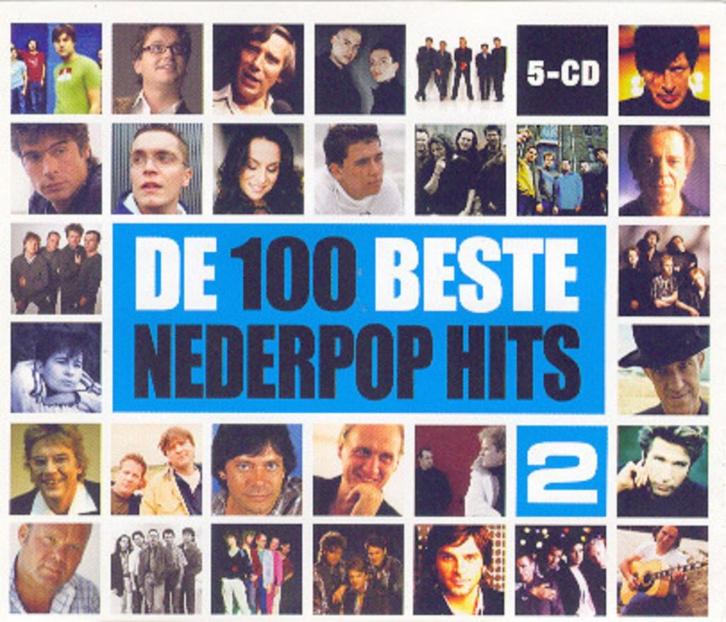 100 Beste Nederpop hits - 2 - 5 cd box, Cd's en Dvd's, Cd's | Nederlandstalig, Zo goed als nieuw, Pop, Boxset, Ophalen of Verzenden