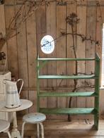 Brocant houten keukenrek boekenrek, Antiek en Kunst, Ophalen